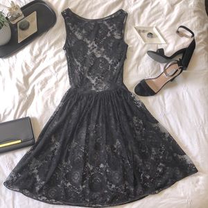 Black lace American Apparel dress XS